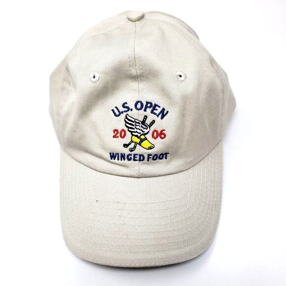 US Open 2006 Adjustable Hat Cap Cream - Picture 1 of 5
